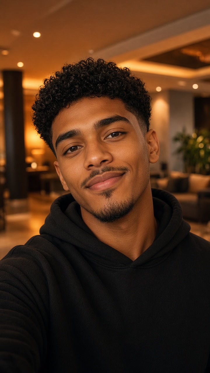 Example input photo for a AI Rap Video AI video